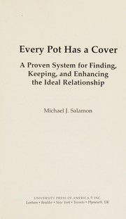 Cover of Every Pot Has a Cover by Michael J. Salamon