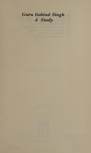 Cover of Guru Gobind Singh by Surinder Singh Johar