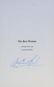 Cover of Best Woman by Gary Earl Ross