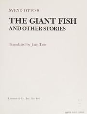 Front cover of The giant fish and other stories by Svend Otto S.