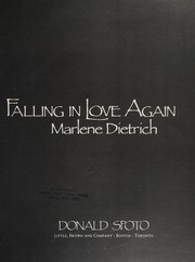 Front cover of Falling in Love Again Marlene Dietrich by Donald Spoto