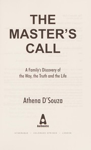 Cover of The Master's call by Athena D'Souza