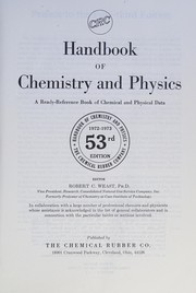 Cover of Handbook of Chemistry & Physics by David R. Lide