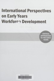 Front cover of International Perspectives on Early Years Workforce Development by Verity Campbell-Barr