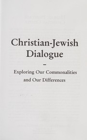 Front cover of Christian-Jewish dialogue by Isaac C. Rottenberg