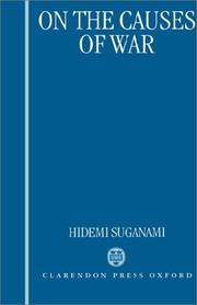 Front cover of On the causes of war by Hidemi Suganami