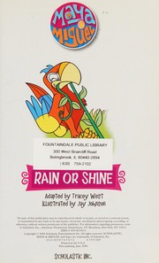 Cover of Rain or Shine by Tracey West