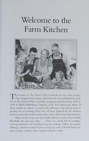 Front cover of The farmer's wife cookbook by Martha Engstrom