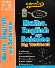 Front cover of Maths, English and science big workbook by Filipek Nina