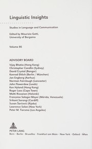 Front cover of Linguistic and translation studies in scientic communication by M. Lluïsa Gea Valor