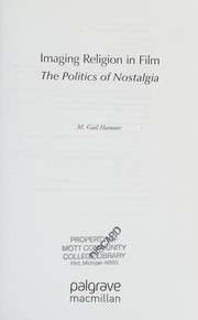 Front cover of Imaging religion in film by M. Gail Hamner