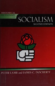 Front cover of Historical dictionary of socialism by Peter Lamb