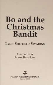 Cover of Bo and the Christmas bandit by Lynn Sheffield Simmons