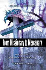 Front cover of From Missionary to Mercenary by Alvin L. Carpenter