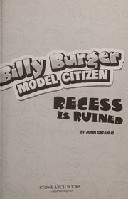 Cover of Recess Is Ruined by John Sazaklis