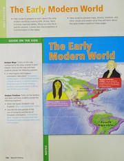 Front cover of Pearson My World History, Survey ProGuide by Frank Karpiel