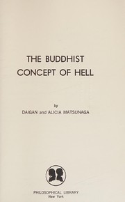 Front cover of The Buddhist concept of hell by Daigan Matsunaga