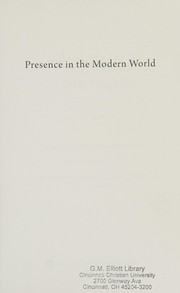 Front cover of Presence in the Modern World by Jacques Ellul