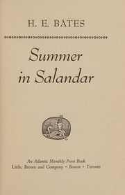 Cover of Summer in Salandar by H. E. Bates