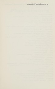Cover of Organic photochemistry by Robert O. Kan