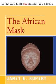 Cover of The African mask by Janet E. Rupert