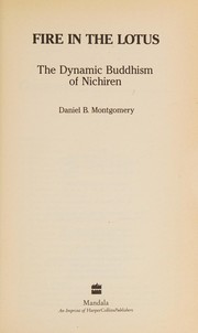 Cover of Fire in the Lotus by Daniel B. Montgomery