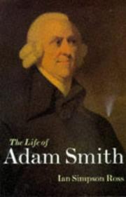 Front cover of The life of Adam Smith by Ian Simpson Ross