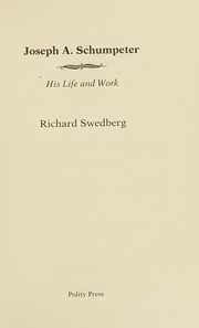 Front cover of Joseph A. Schumpeter. Eine Biographie by Richard Swedberg