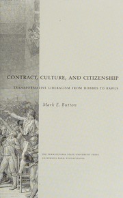 Cover of Contract, culture, and citizenship by Mark E. Button