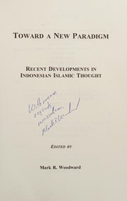 Front cover of Toward A New Paradigm by Arizona State University Program for Southeast Asian Studies