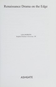 Cover of Renaissance Drama on the Edge by Lisa Hopkins