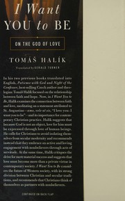 Front cover of I Want You to Be by Tomás Halík