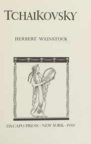 Cover of Tchaikovsky by Herbert Weinstock