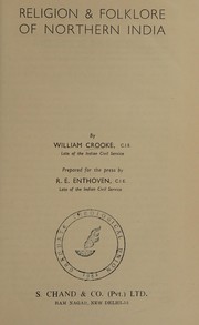 Cover of Religion & folklore of northern India by William Crooke
