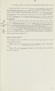 Front cover of What's best next by Matt Perman