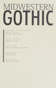 Cover of Midwestern gothic by Midwestern Gothic