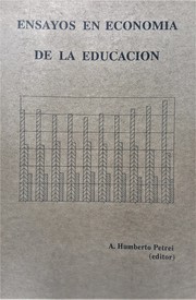 Front cover of Ensayos en economía de la educación by A. Humberto Petrei