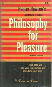 Cover of Philosophy for pleasure by Hector Hawton