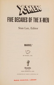 Front cover of Five decades of the X-men by Stan Lee