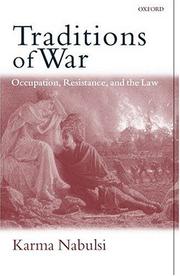 Front cover of Traditions of War by Karma Nabulsi