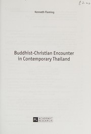 Front cover of Buddhist-Christian Encounter in Contemporary Thailand by Kenneth Fleming