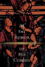 Front cover of At the Rumor of His Coming by Henry L. Hudson