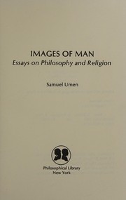 Front cover of Images of man by Samuel Umen