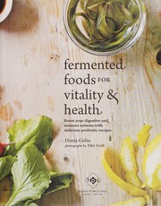 Front cover of Fermented foods for vitality & health by Dunja Gulin