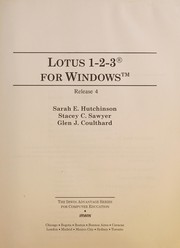 Cover of Lotus for Windows (Irwin Advantage Series for Computer Education) by Sarah Hutchinson-Clifford