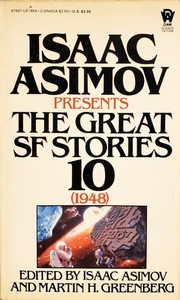 Front cover of Isaac Asimov Presents The Great SF Stories 10 (1948) by Martin H. Greenberg