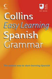 Front cover of Collins Easy Learning Spanish Grammar by Unknown