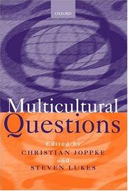 Cover of Multicultural questions by Christian Joppke