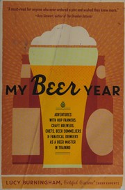 Cover of My beer year by Lucy Burningham