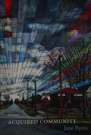Cover of Acquired Community by Jane Byers